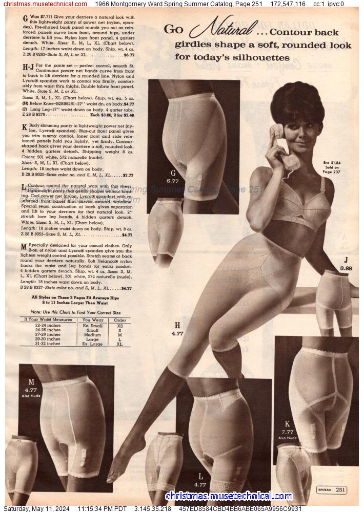 1966 Montgomery Ward Spring Summer Catalog, Page 251