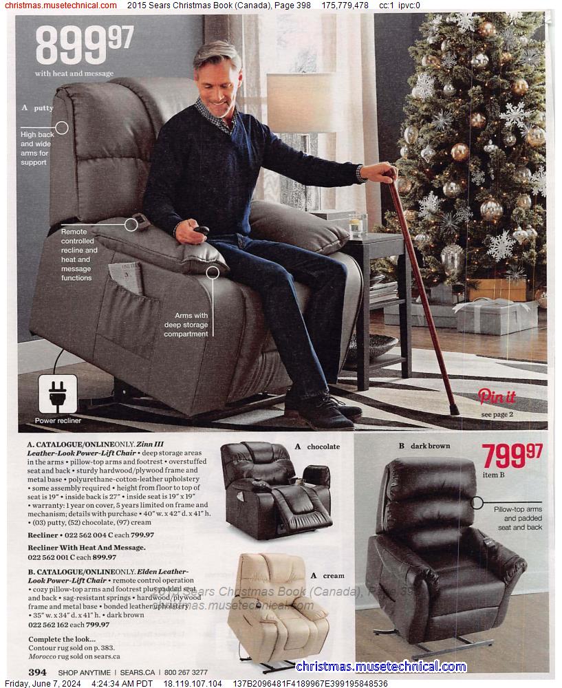 2015 Sears Christmas Book (Canada), Page 398