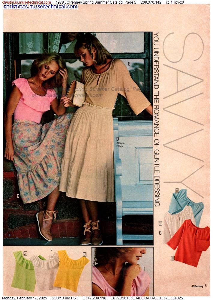 1978 JCPenney Spring Summer Catalog, Page 5