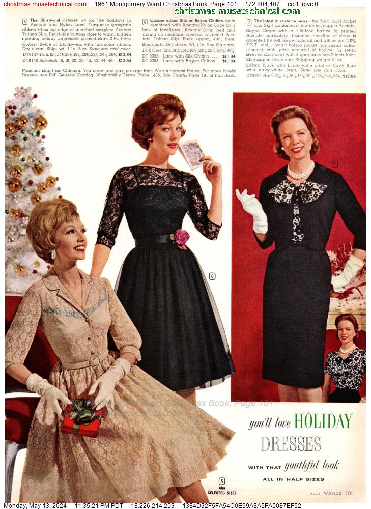 1961 Montgomery Ward Christmas Book, Page 101