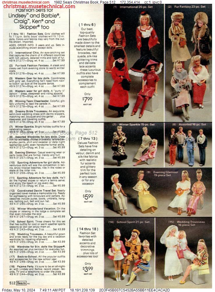 1982 Sears Christmas Book, Page 512