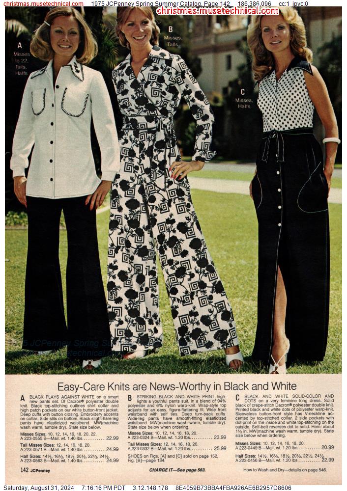 1975 JCPenney Spring Summer Catalog, Page 142