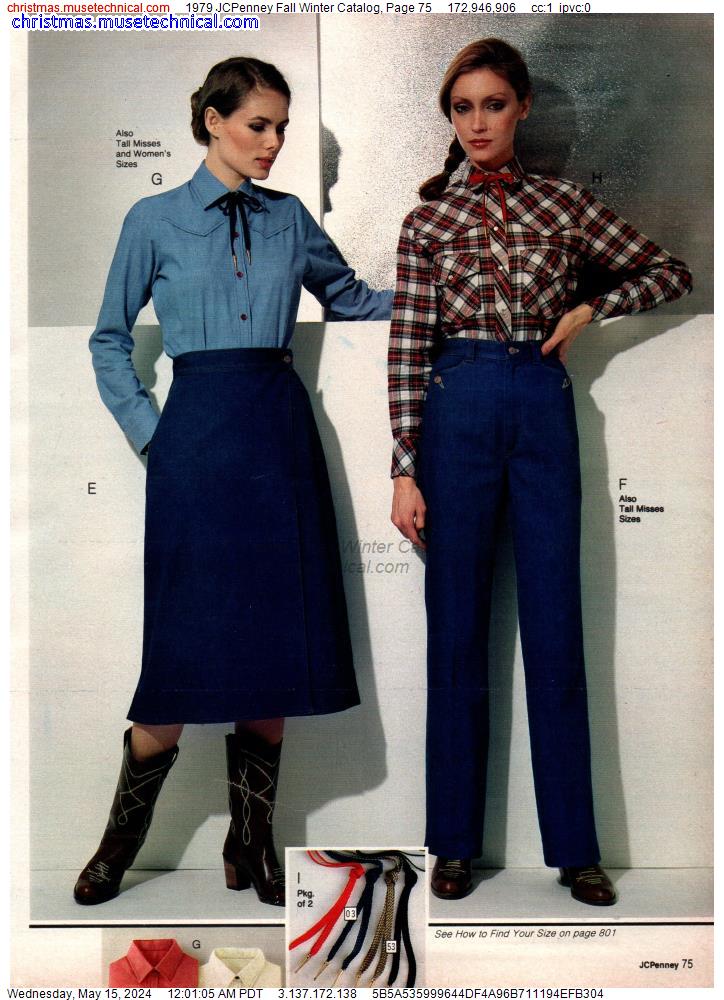 1979 JCPenney Fall Winter Catalog, Page 75