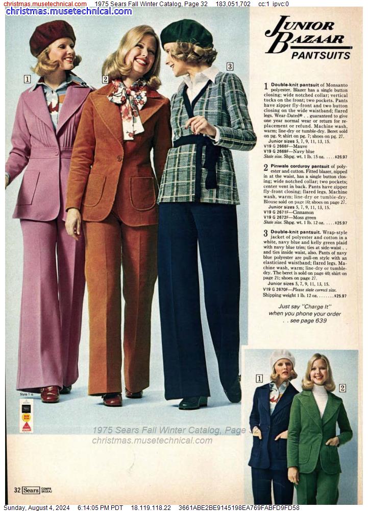 1975 Sears Fall Winter Catalog, Page 32