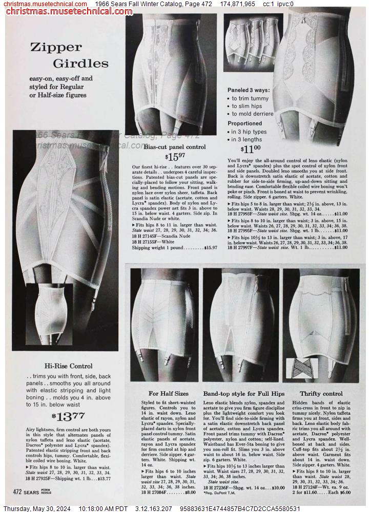 1966 Sears Fall Winter Catalog, Page 472