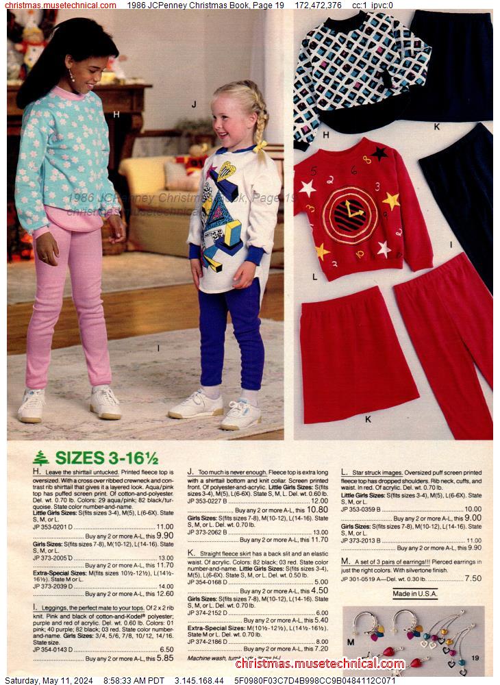 1986 JCPenney Christmas Book, Page 19