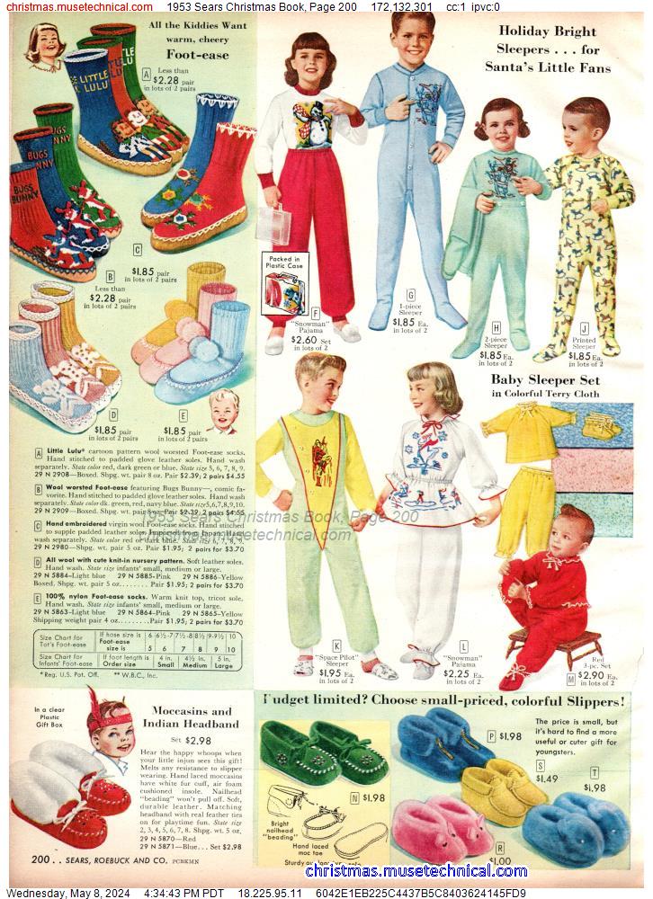 1953 Sears Christmas Book, Page 200