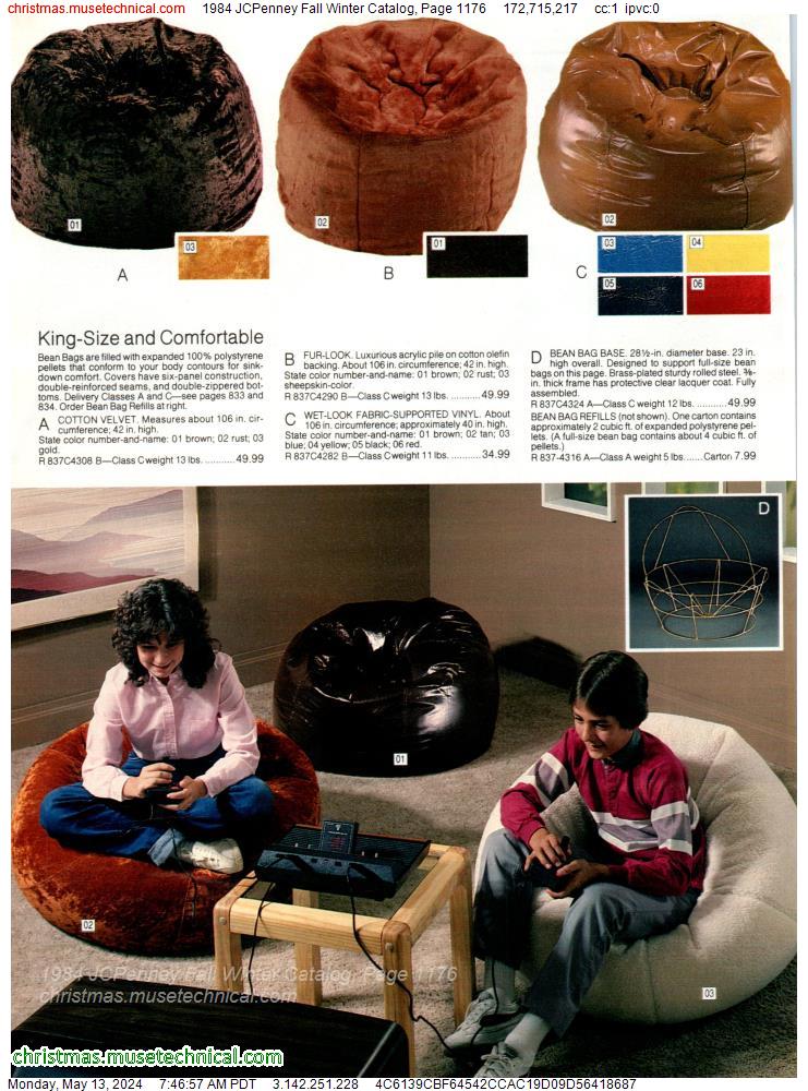 1984 JCPenney Fall Winter Catalog, Page 1176