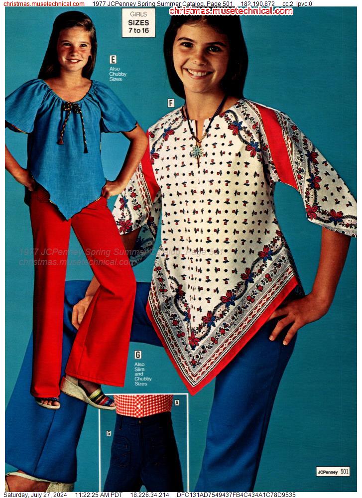1977 JCPenney Spring Summer Catalog, Page 501