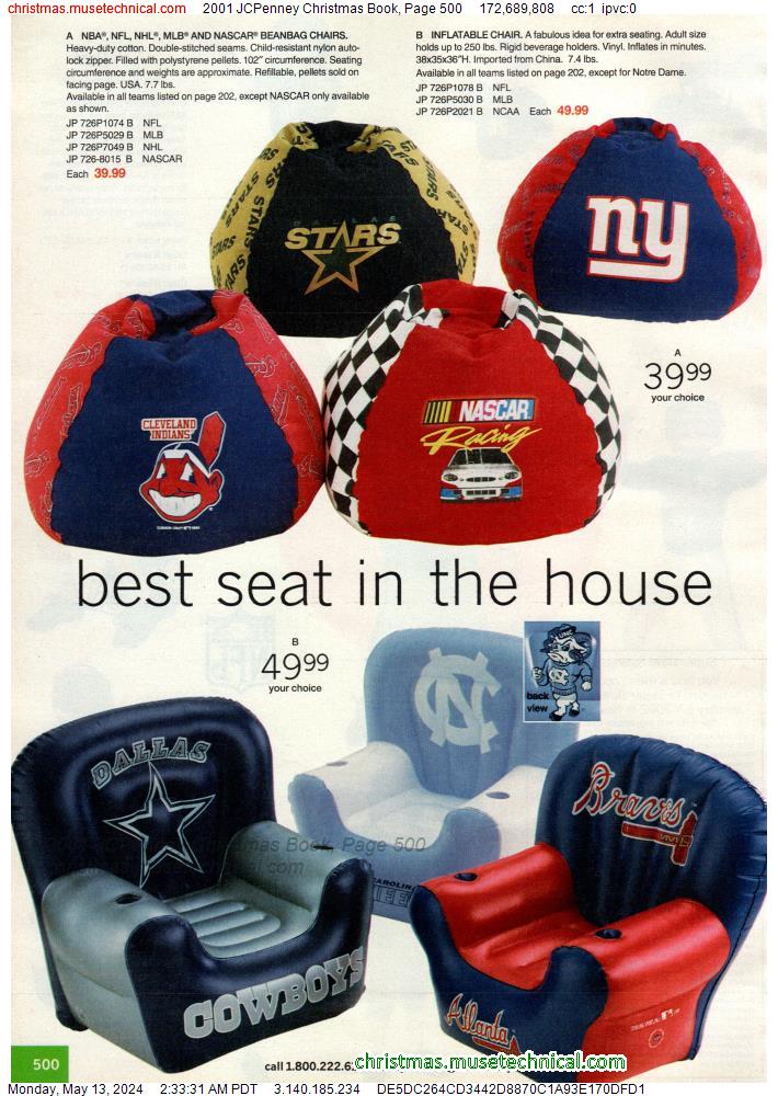 2001 JCPenney Christmas Book, Page 500