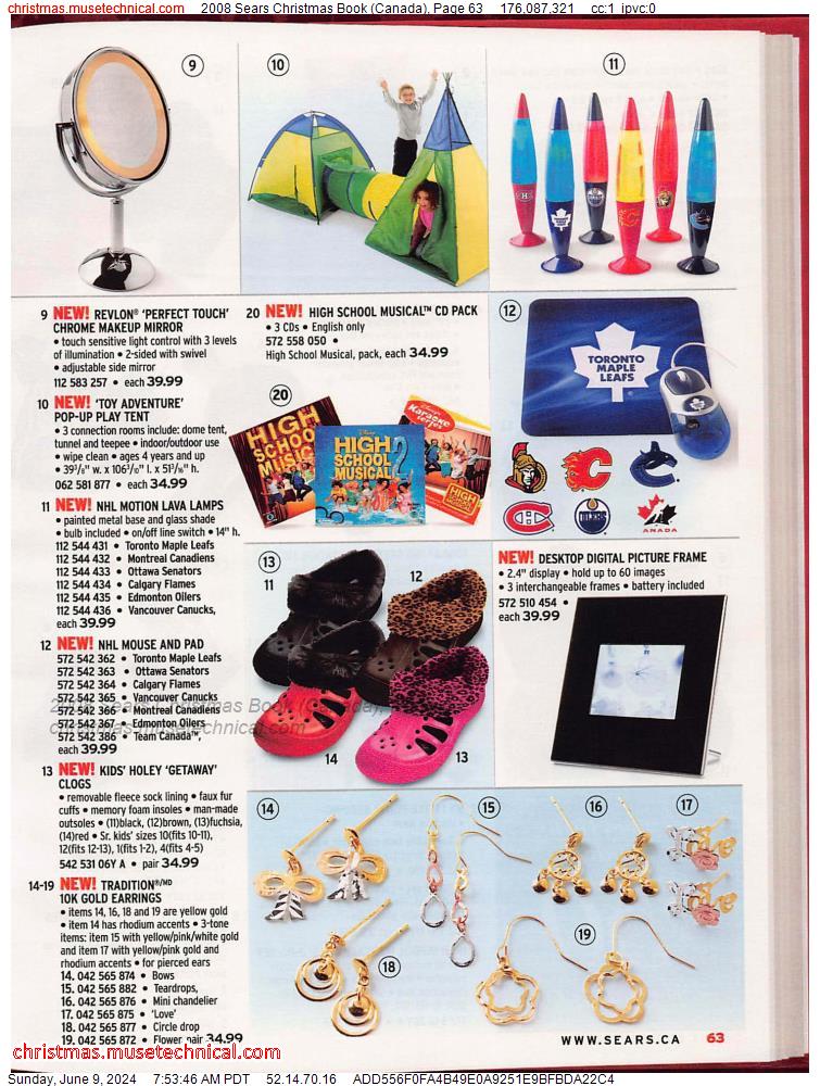 2008 Sears Christmas Book (Canada), Page 63