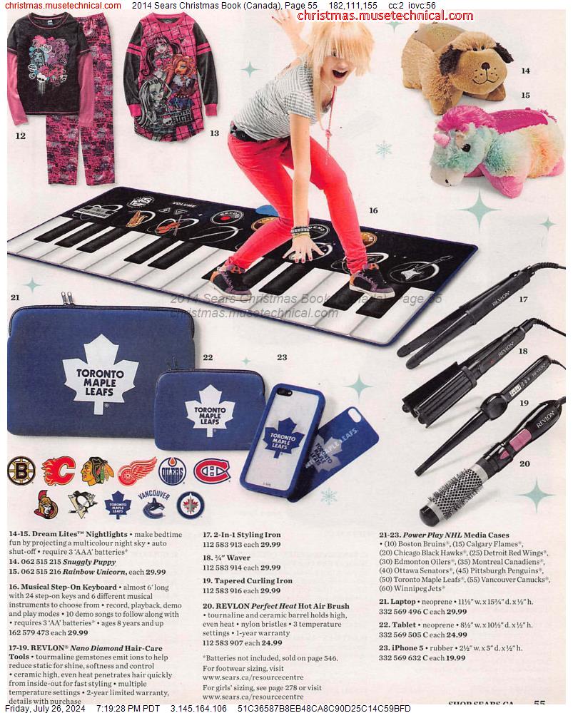 2014 Sears Christmas Book (Canada), Page 55