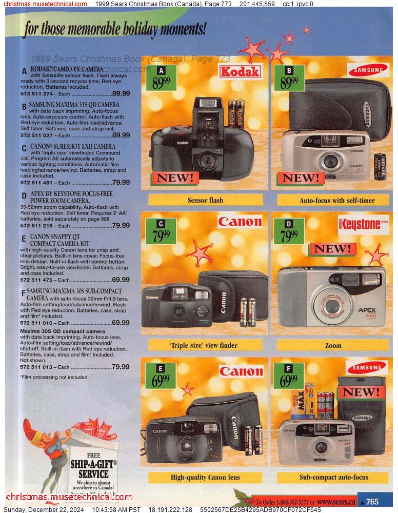 1999 Sears Christmas Book (Canada), Page 773