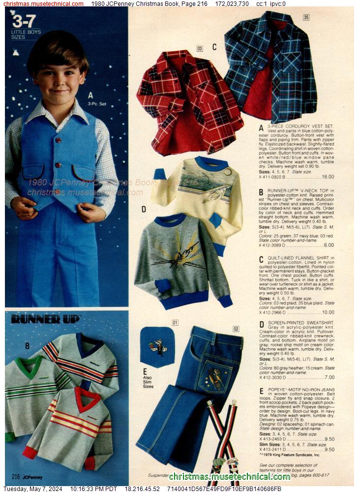 1980 JCPenney Christmas Book, Page 216