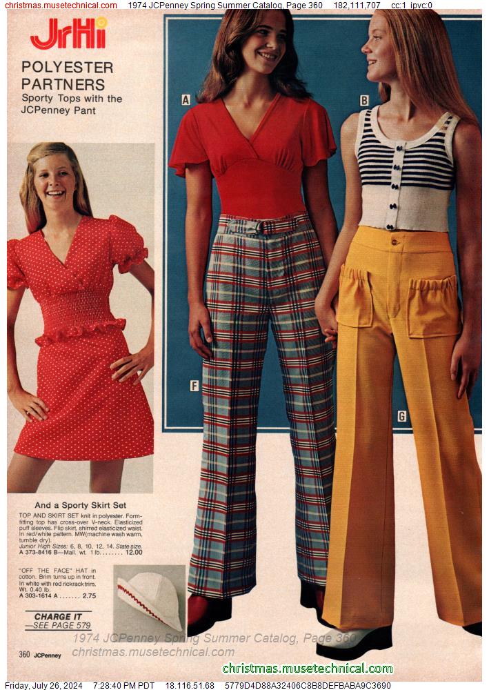 1974 JCPenney Spring Summer Catalog, Page 360