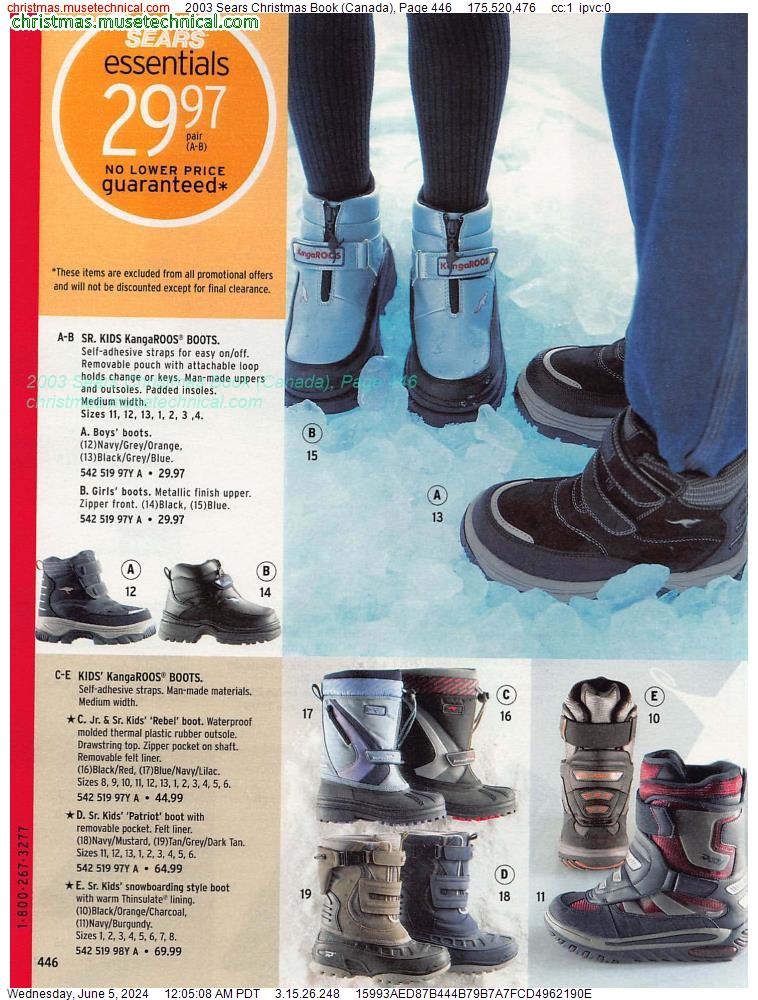 2003 Sears Christmas Book (Canada), Page 446