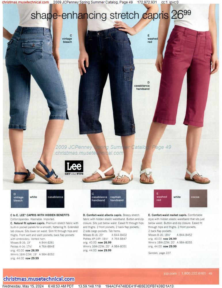 2009 JCPenney Spring Summer Catalog, Page 49