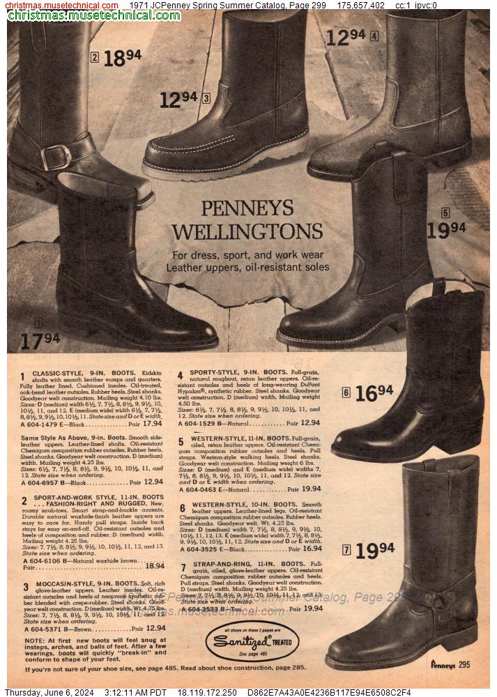 1971 JCPenney Spring Summer Catalog, Page 299