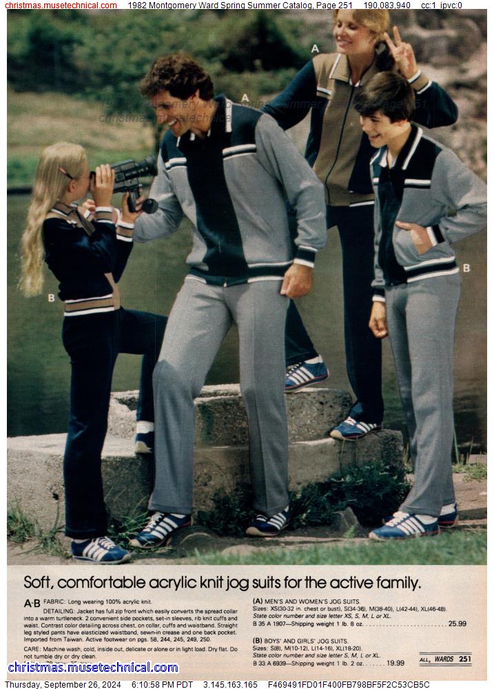 1982 Montgomery Ward Spring Summer Catalog, Page 251