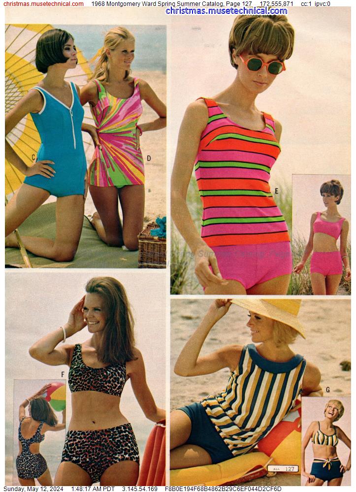 1968 Montgomery Ward Spring Summer Catalog, Page 127