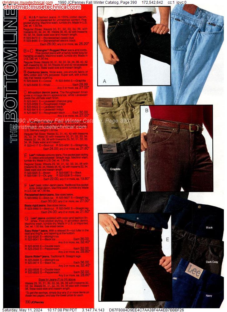 1990 JCPenney Fall Winter Catalog, Page 390