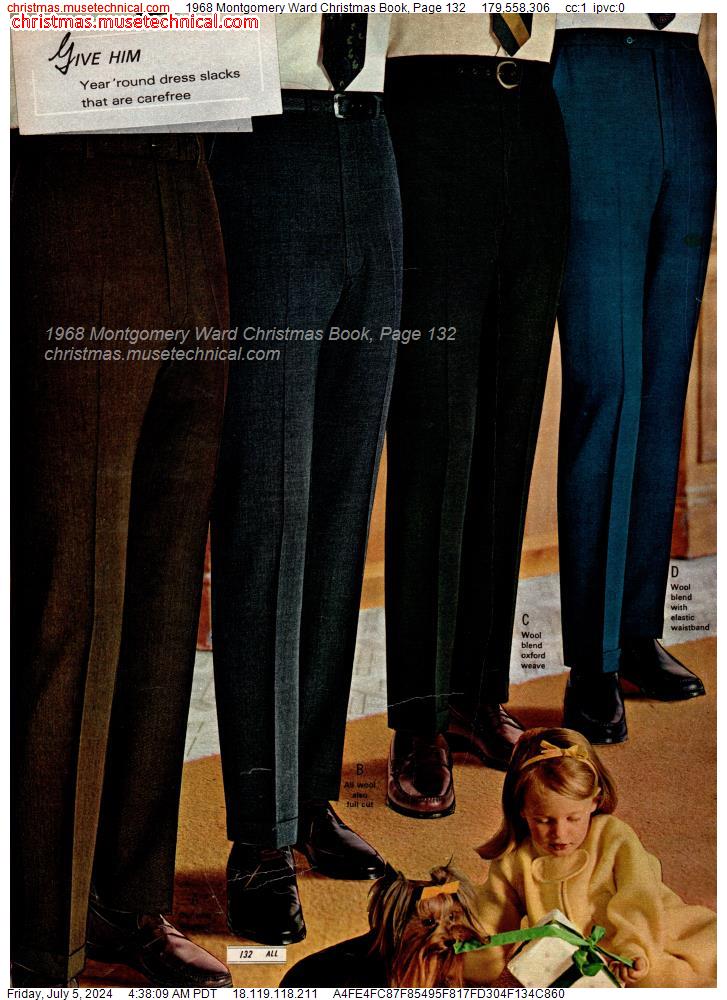 1968 Montgomery Ward Christmas Book, Page 132