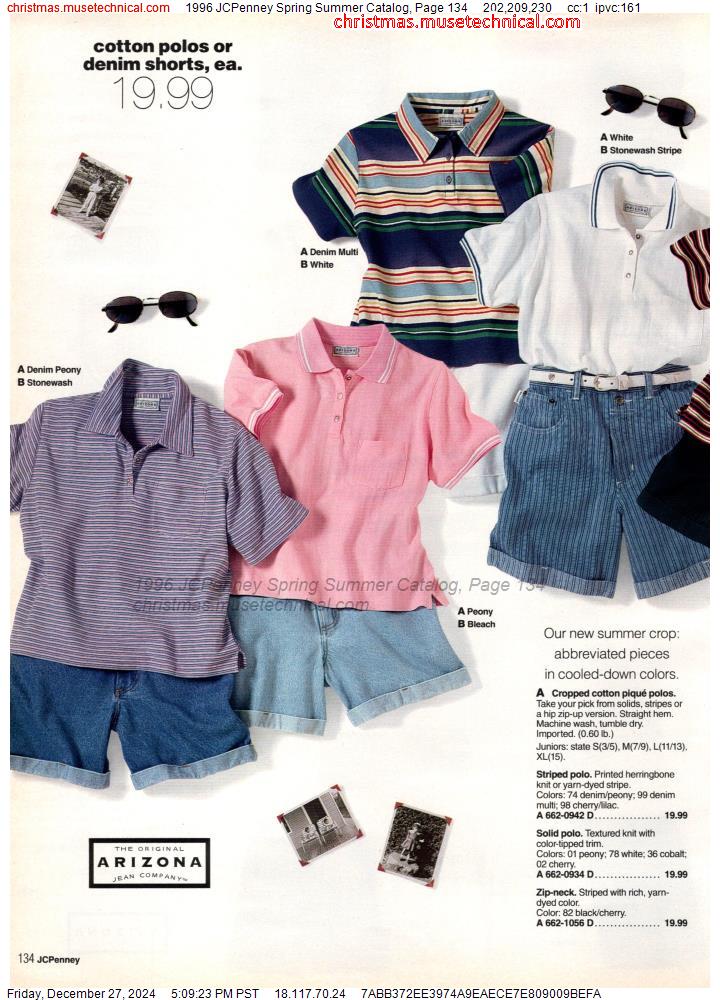 1996 JCPenney Spring Summer Catalog, Page 134