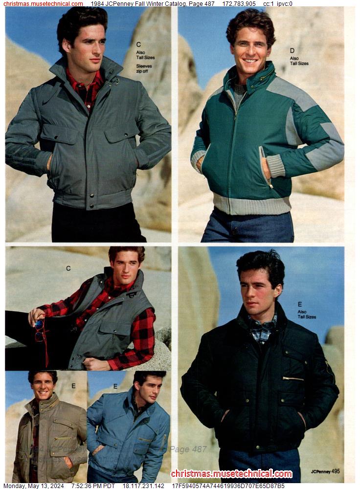 1984 JCPenney Fall Winter Catalog, Page 487
