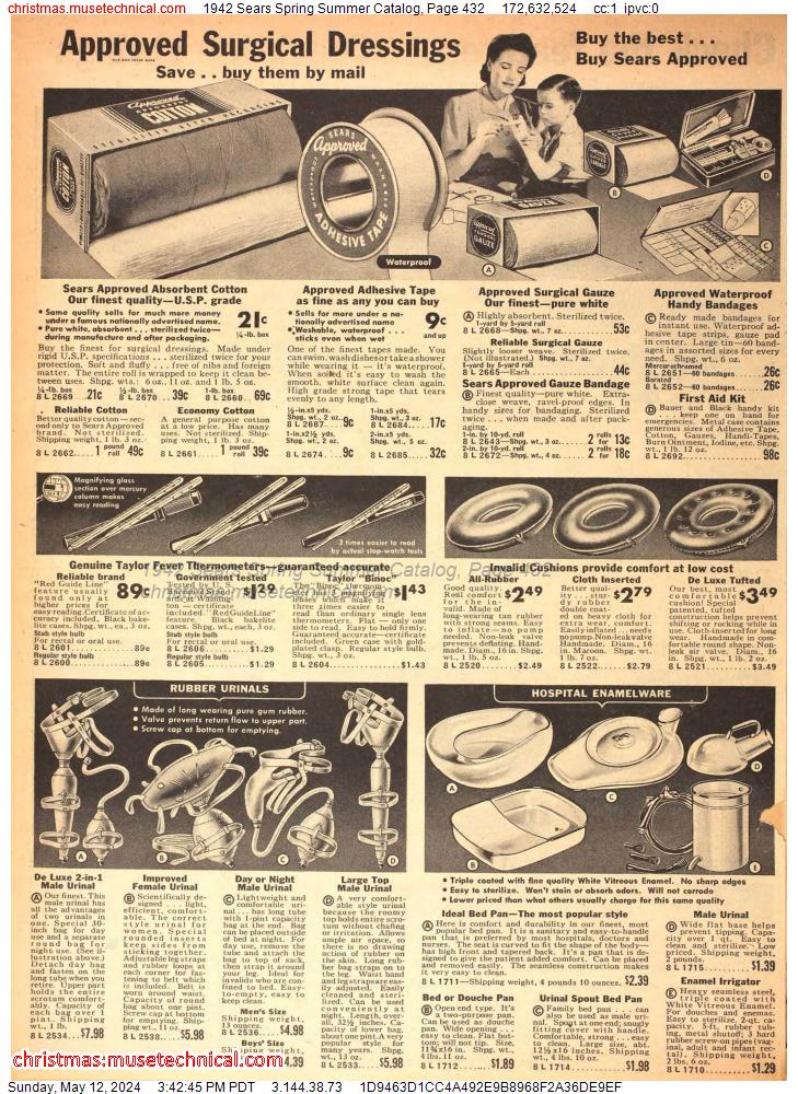 1942 Sears Spring Summer Catalog, Page 432