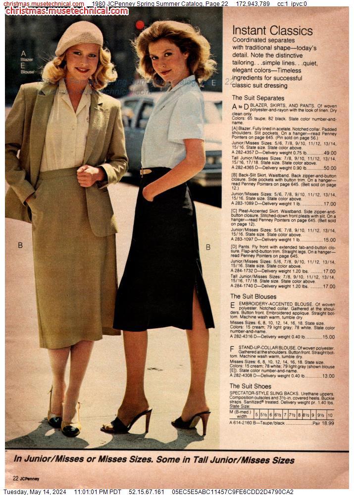 1980 JCPenney Spring Summer Catalog, Page 22