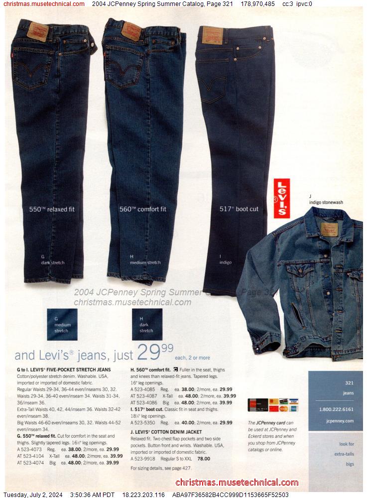 2004 JCPenney Spring Summer Catalog, Page 321