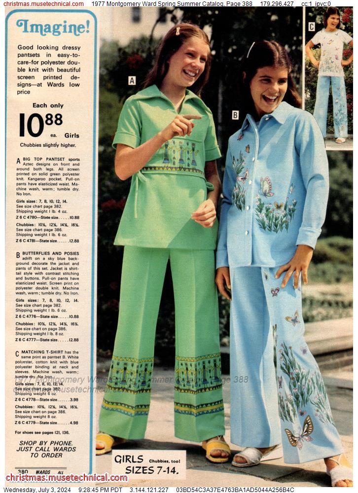 1977 Montgomery Ward Spring Summer Catalog, Page 388