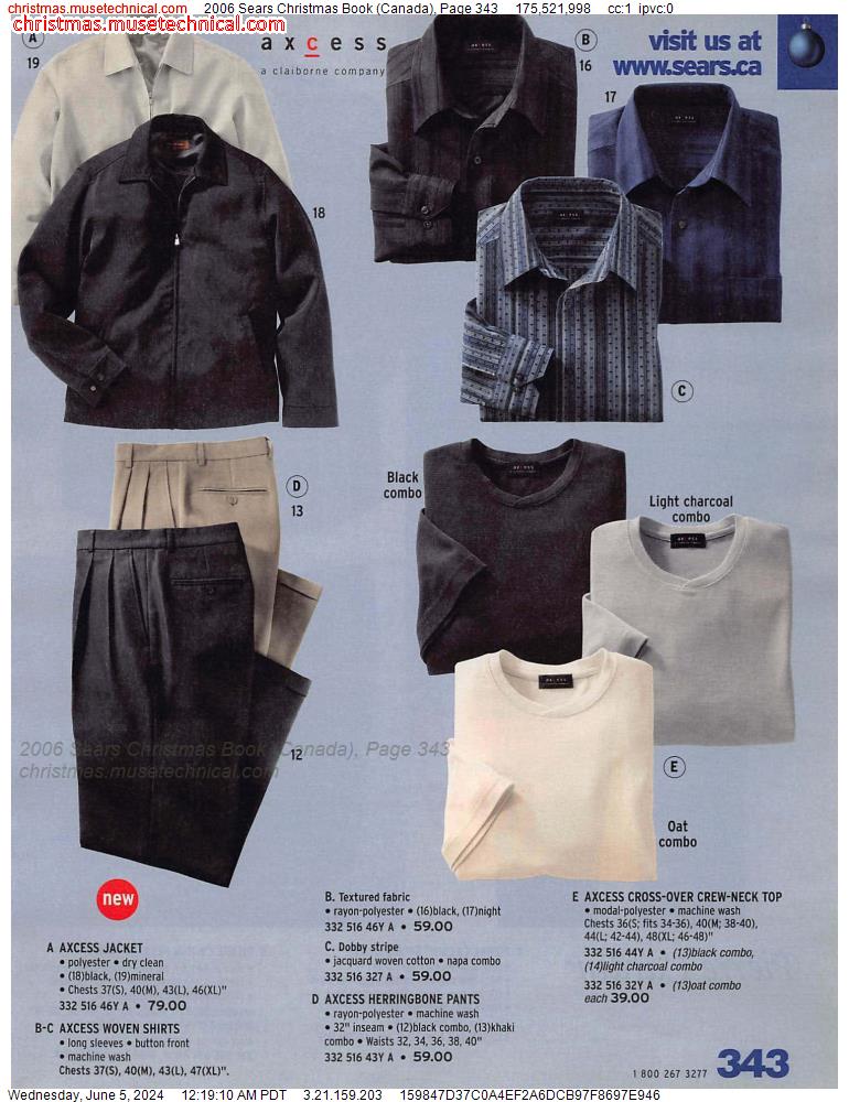 2006 Sears Christmas Book (Canada), Page 343