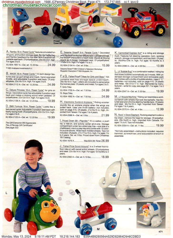 1986 JCPenney Christmas Book, Page 471