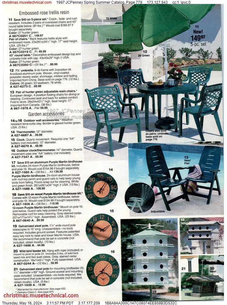 1997 JCPenney Spring Summer Catalog, Page 779