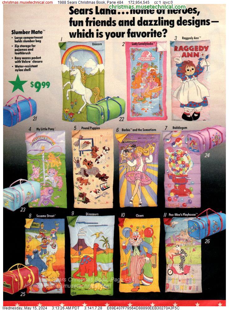 1988 Sears Christmas Book, Page 484