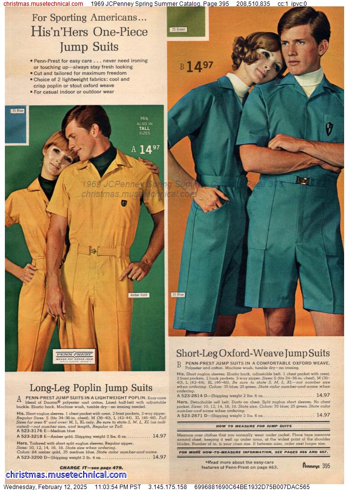 1969 JCPenney Spring Summer Catalog, Page 395