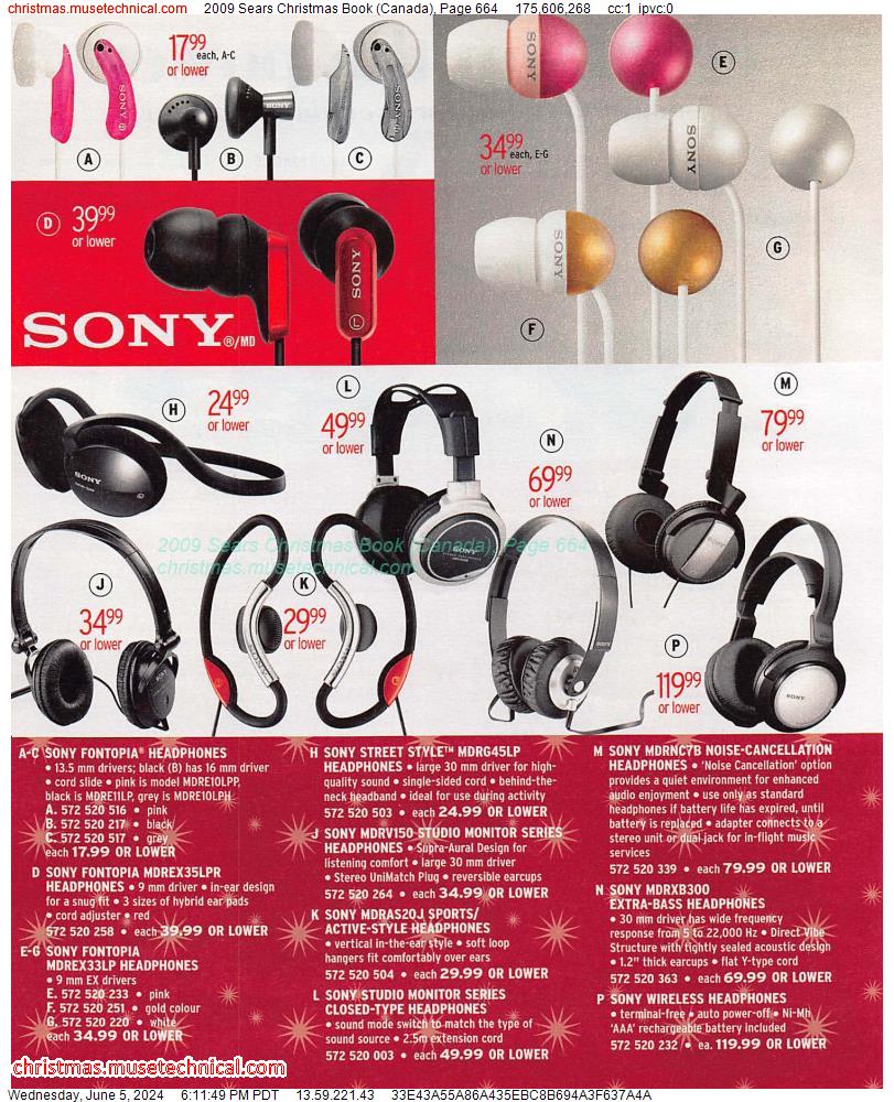 2009 Sears Christmas Book (Canada), Page 664