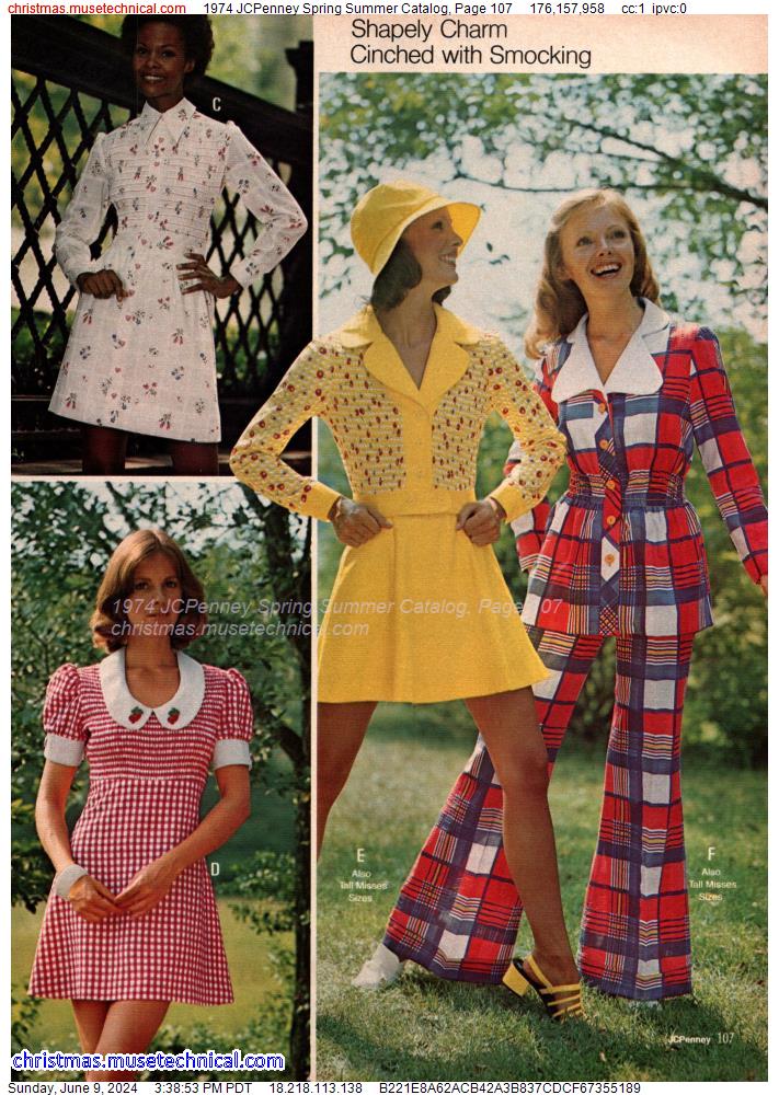 1974 JCPenney Spring Summer Catalog, Page 107