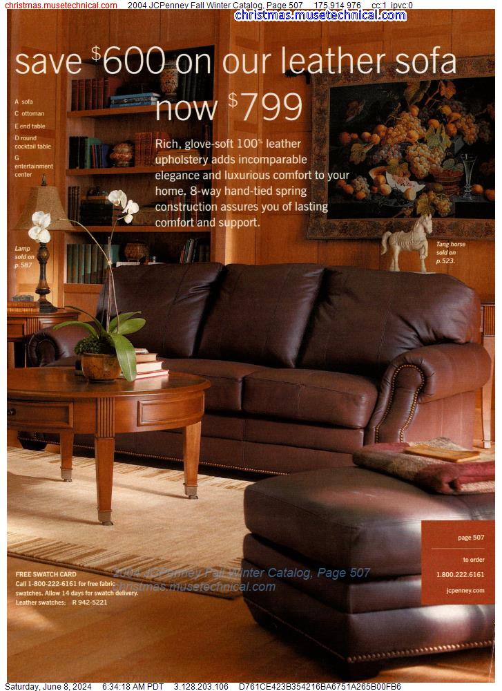 2004 JCPenney Fall Winter Catalog, Page 507