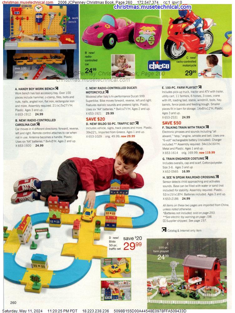 2006 JCPenney Christmas Book, Page 260
