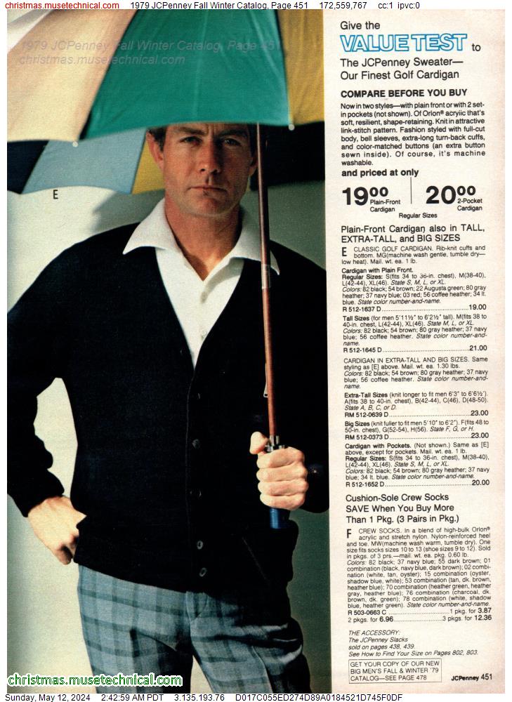 1979 JCPenney Fall Winter Catalog, Page 451