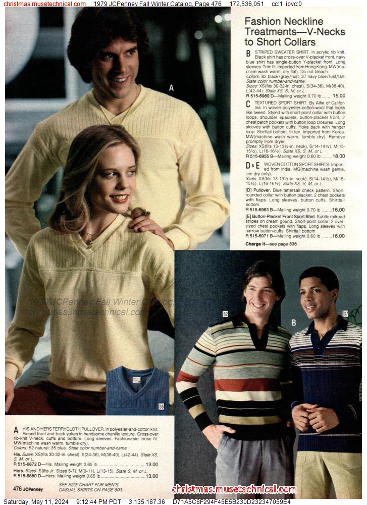 1979 JCPenney Fall Winter Catalog, Page 476