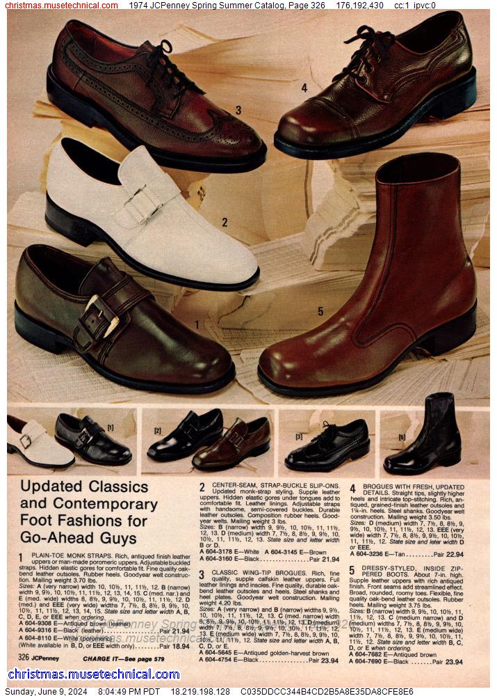 1974 JCPenney Spring Summer Catalog, Page 326