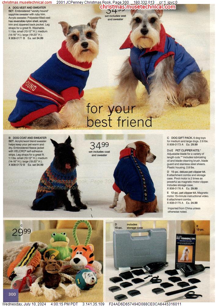 2001 JCPenney Christmas Book, Page 300