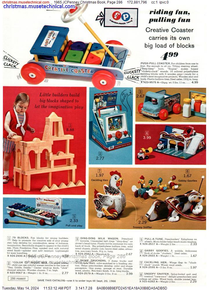 1965 JCPenney Christmas Book, Page 286