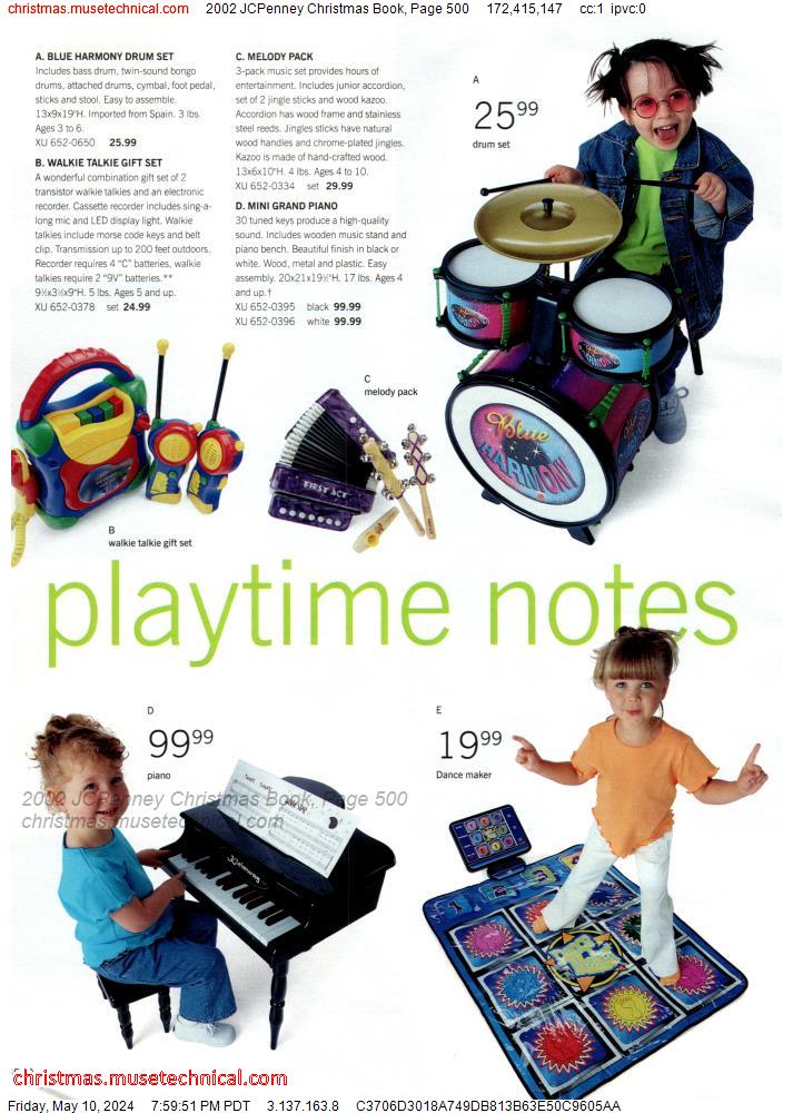 2002 JCPenney Christmas Book, Page 500
