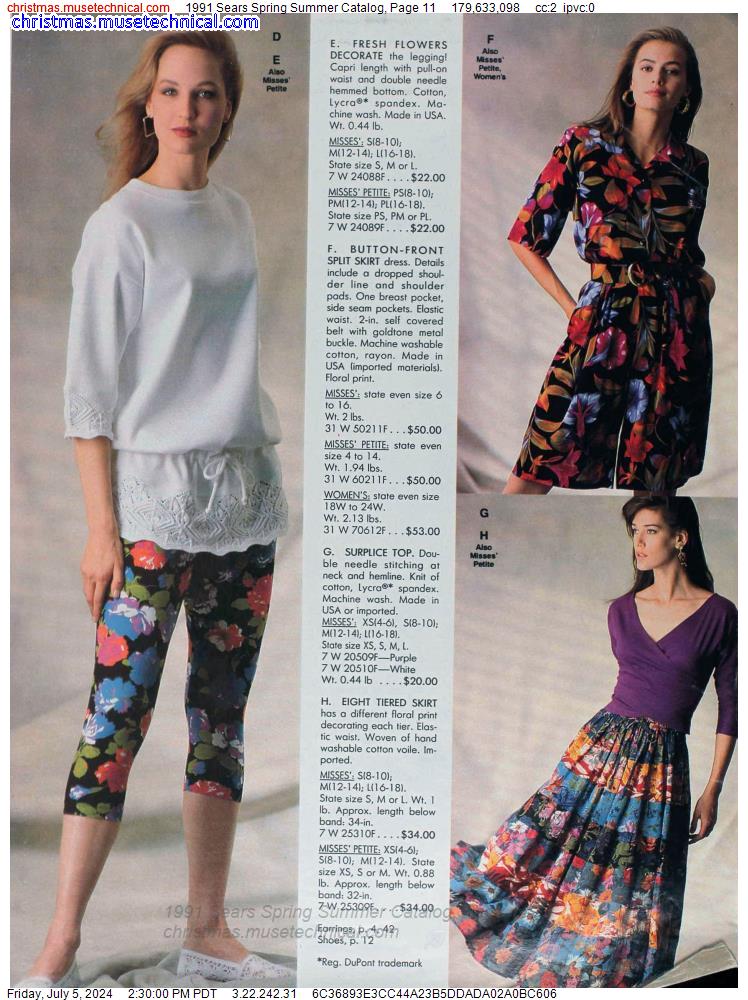 1991 Sears Spring Summer Catalog, Page 11