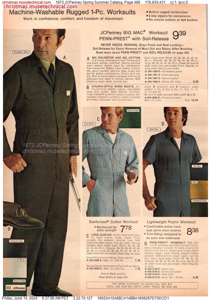 1973 JCPenney Spring Summer Catalog, Page 466
