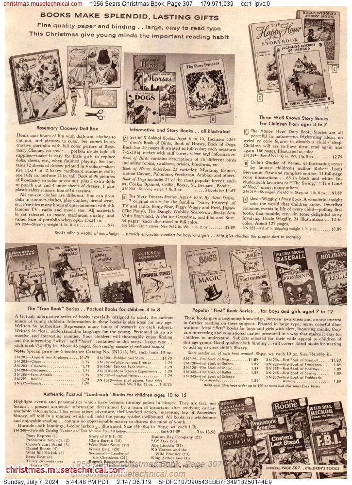 1956 Sears Christmas Book, Page 307